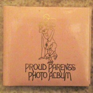 PROUD PARENTS PHOTO ALBUM 4" x 4" Pink